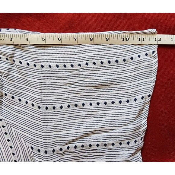 Caffe Marrahesh Women's Embroidered Blouse V-neck Short Sleeve Pullover Large - Picture 10 of 13